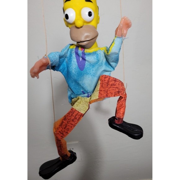 Mexican Marionette String Puppet Homer Simpsons NEW - Picture 7 of 7